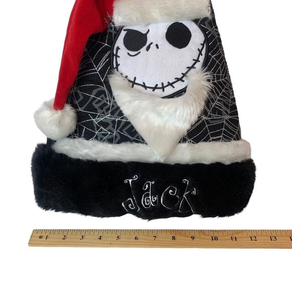 Disney Parks Jack Skellington Hat New NWT RARE Nightmare Before Christmas Furry - Picture 3 of 6